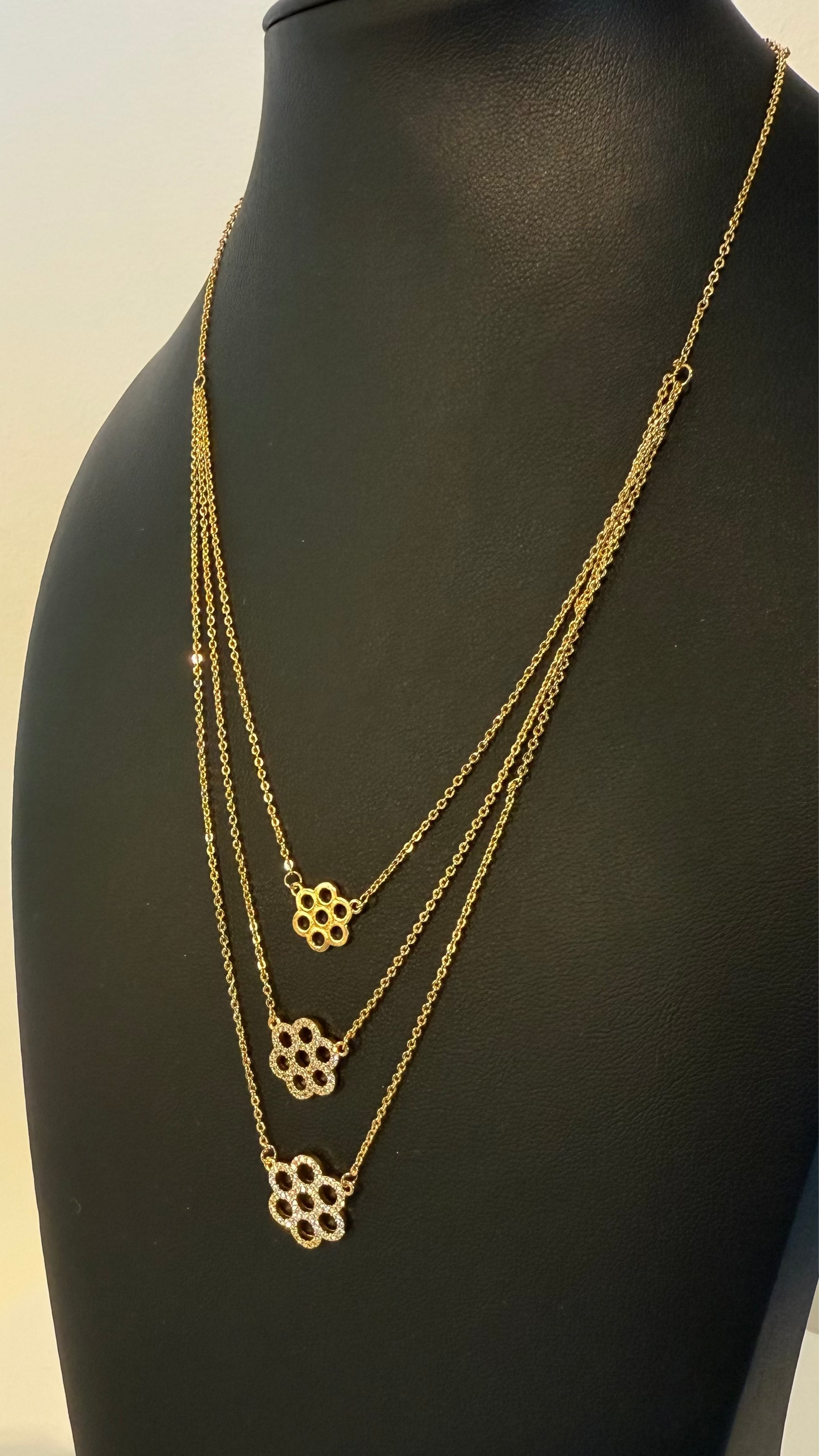 Three Layers Baghdadi Flower
