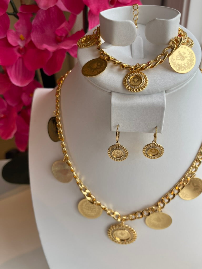 Coin Lira Chain Set