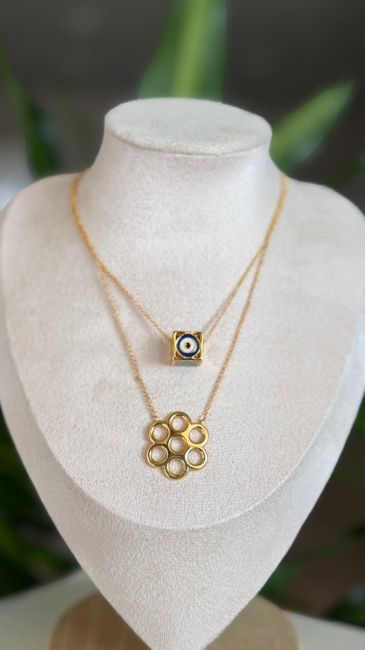 Baghdadi Two Layer Necklace