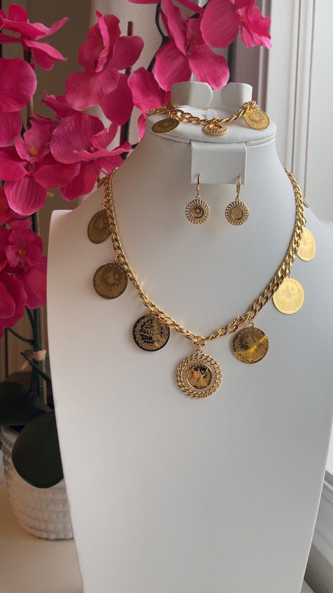 Coin Lira Chain Set