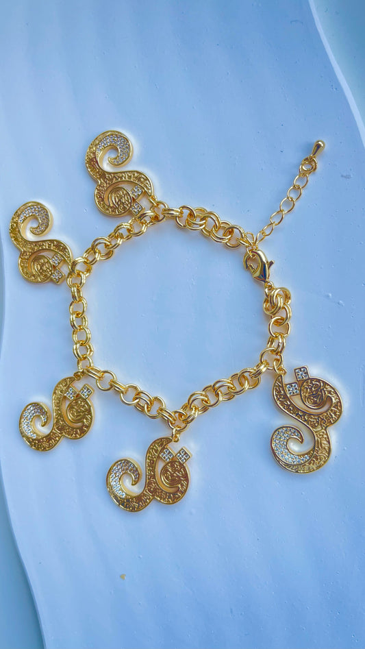 Bracelet- Qul Gold Charms