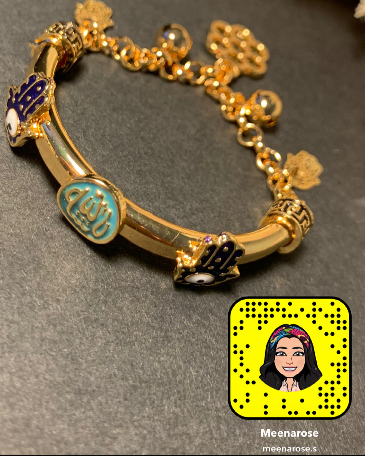 Mashallah Charms Kids Bracelet