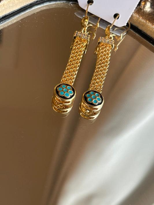 Hoop Drop Earrings