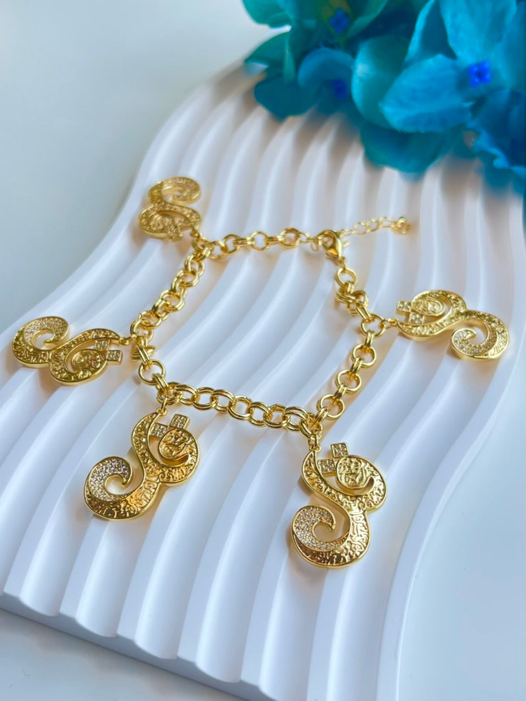 Bracelet- Qul Gold Charms