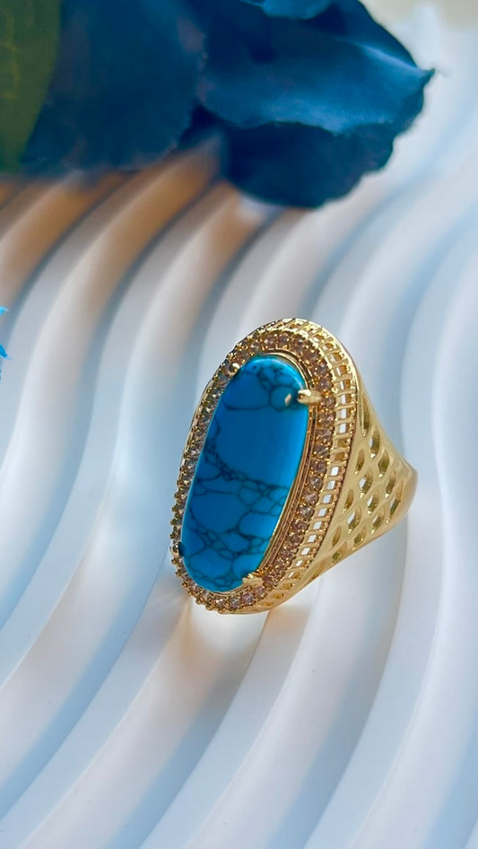 Blue Stone Ring