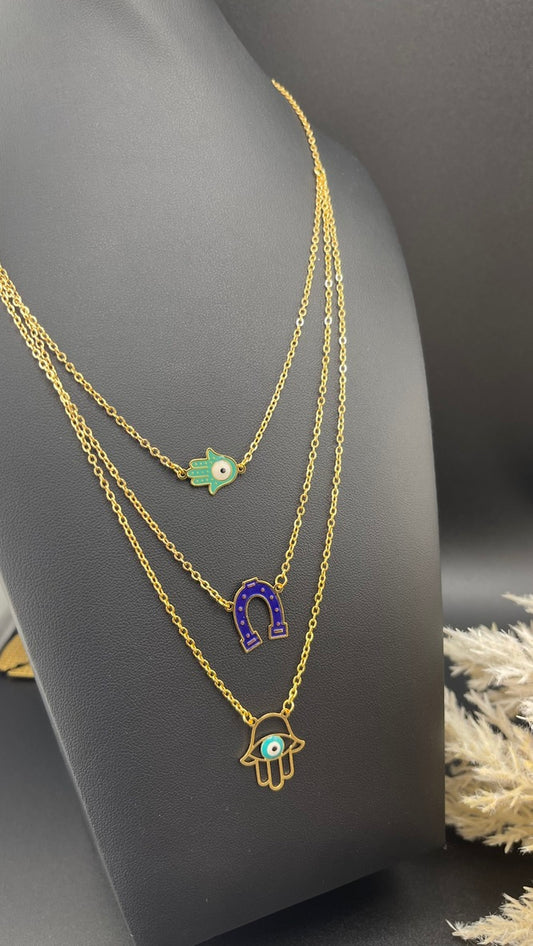 Three Layers Necklace