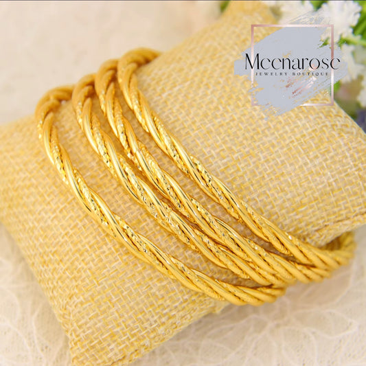 Twisted and Rolled Bangle (Make UR Stack)