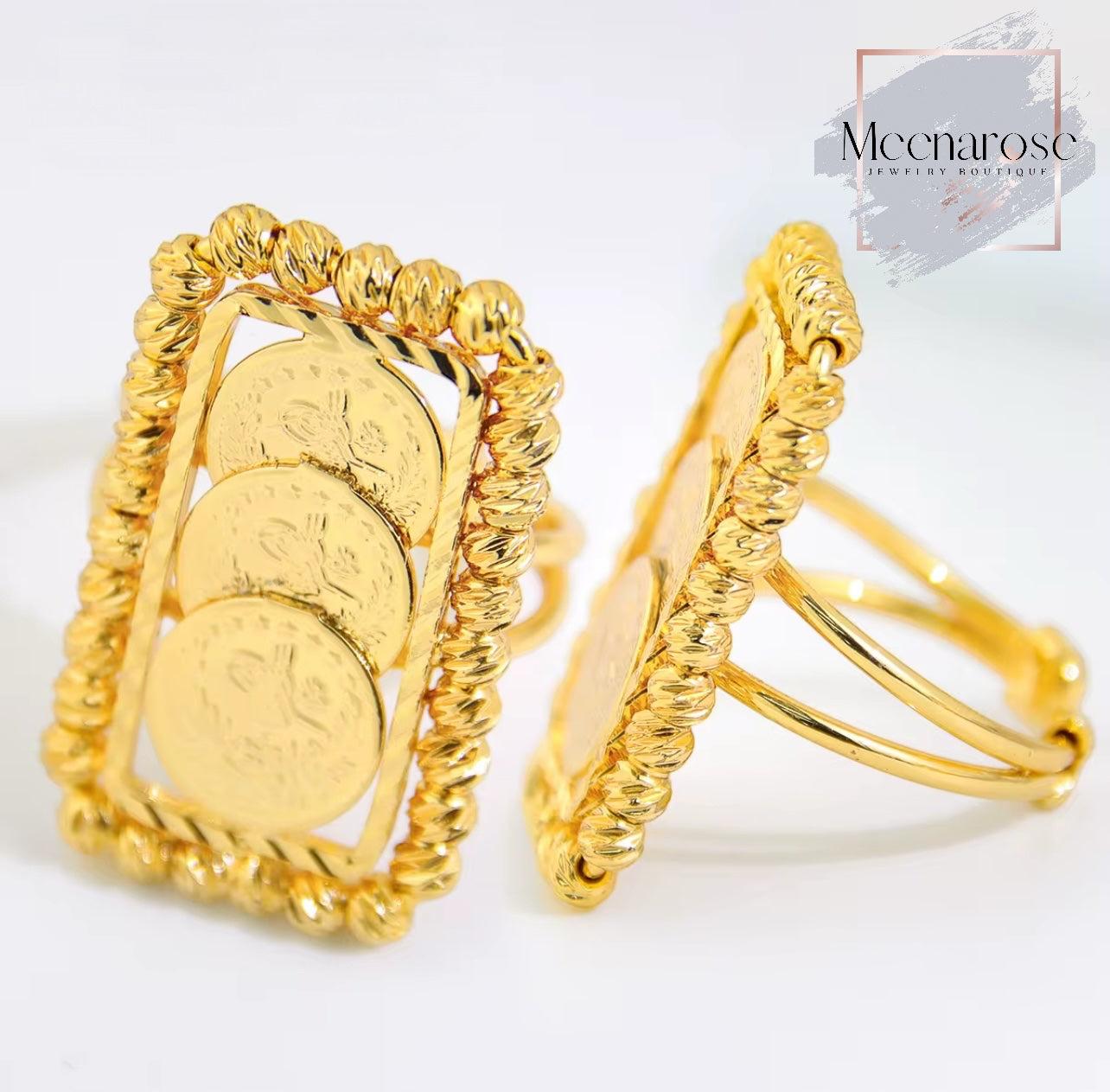 Stacked Lira Ring