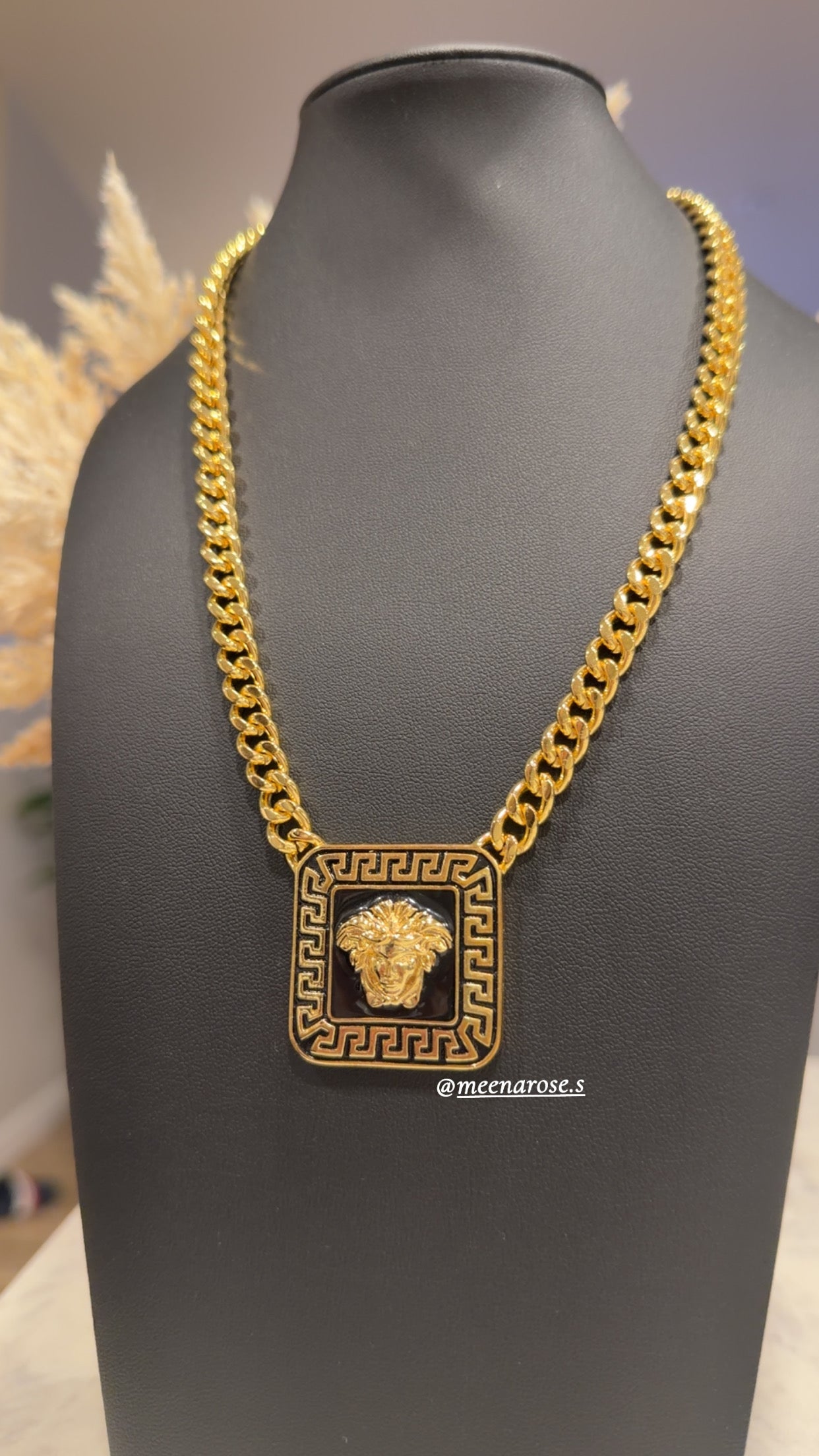 Lion Head Necklace
