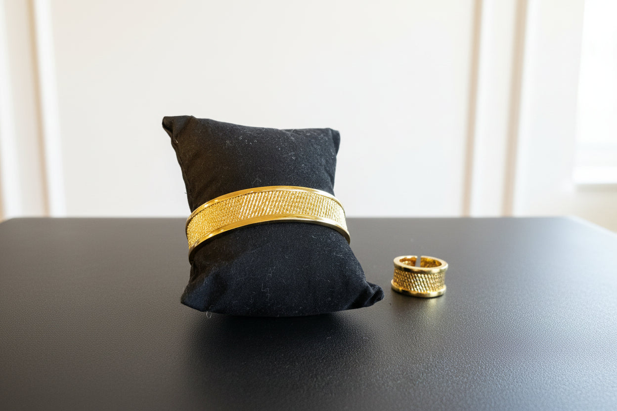 Open Side Bangle Set