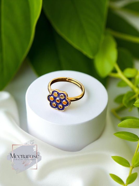 Seven Eye Adjustable Kids Ring