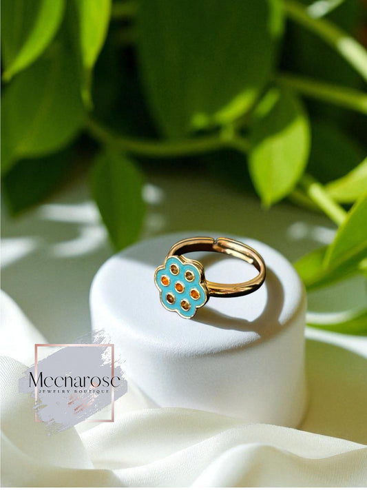 Seven Eye Adjustable Kids Ring