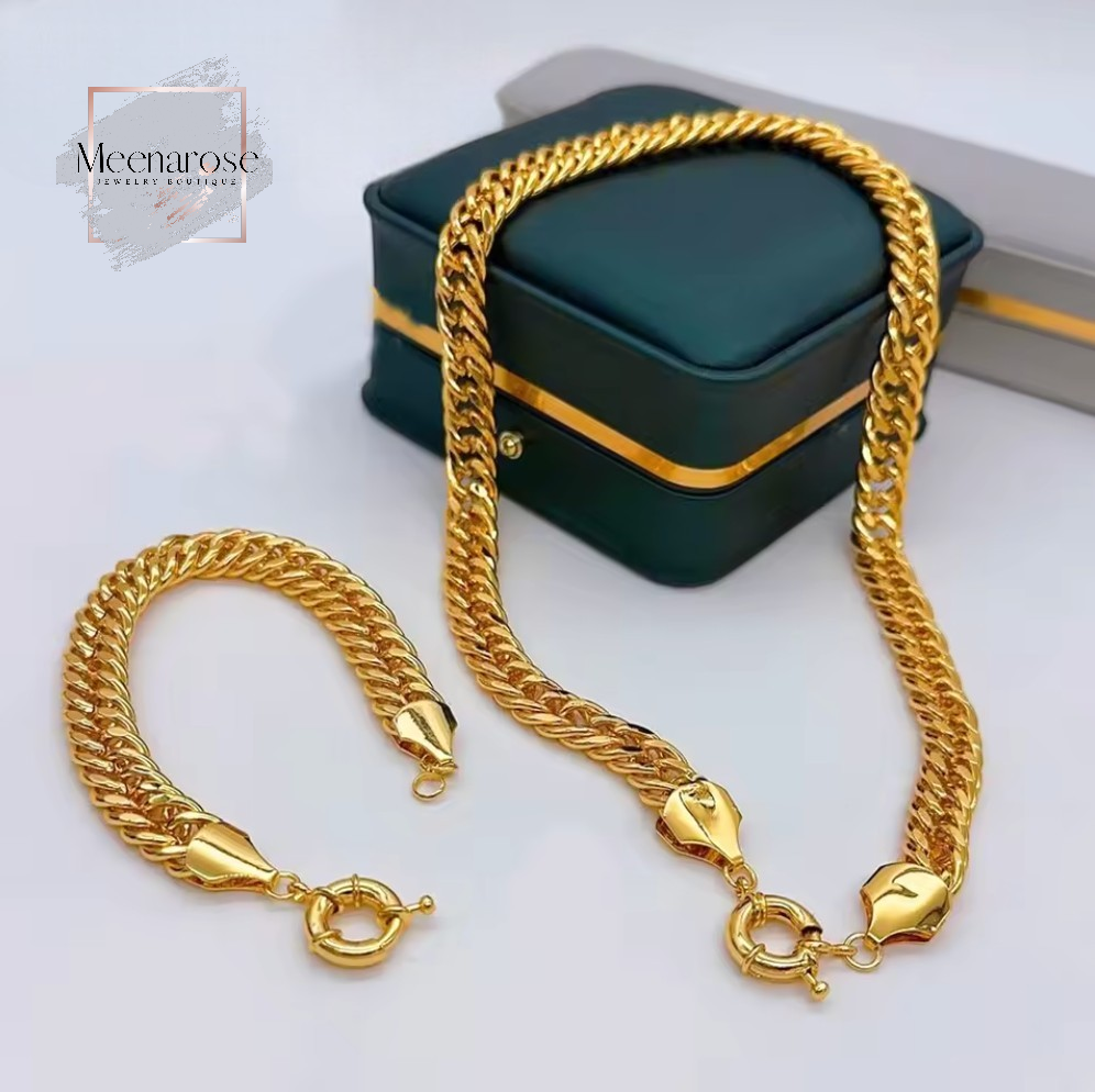 Cuban Chain Set