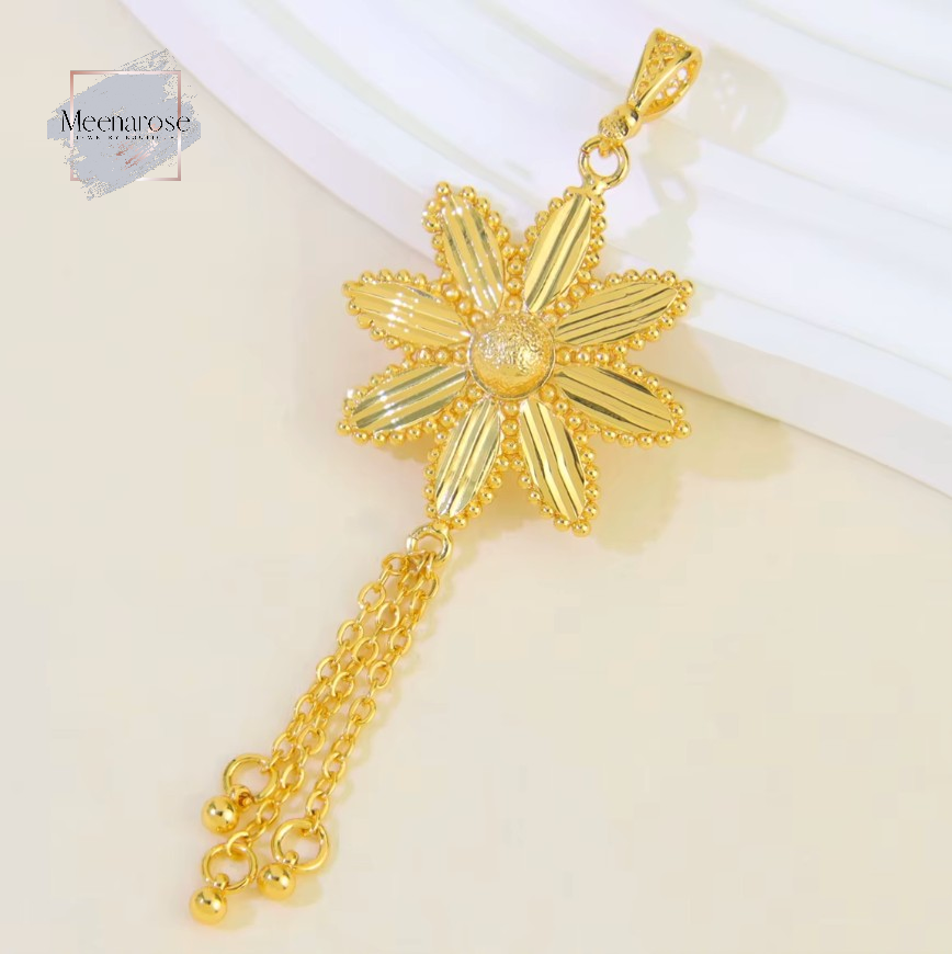 Flower Drape Pendant