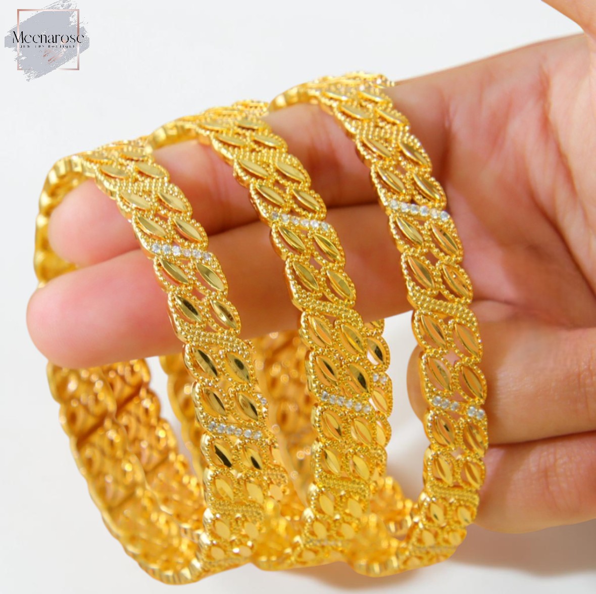 Olive Leaf Bangle (Make UR Stack)