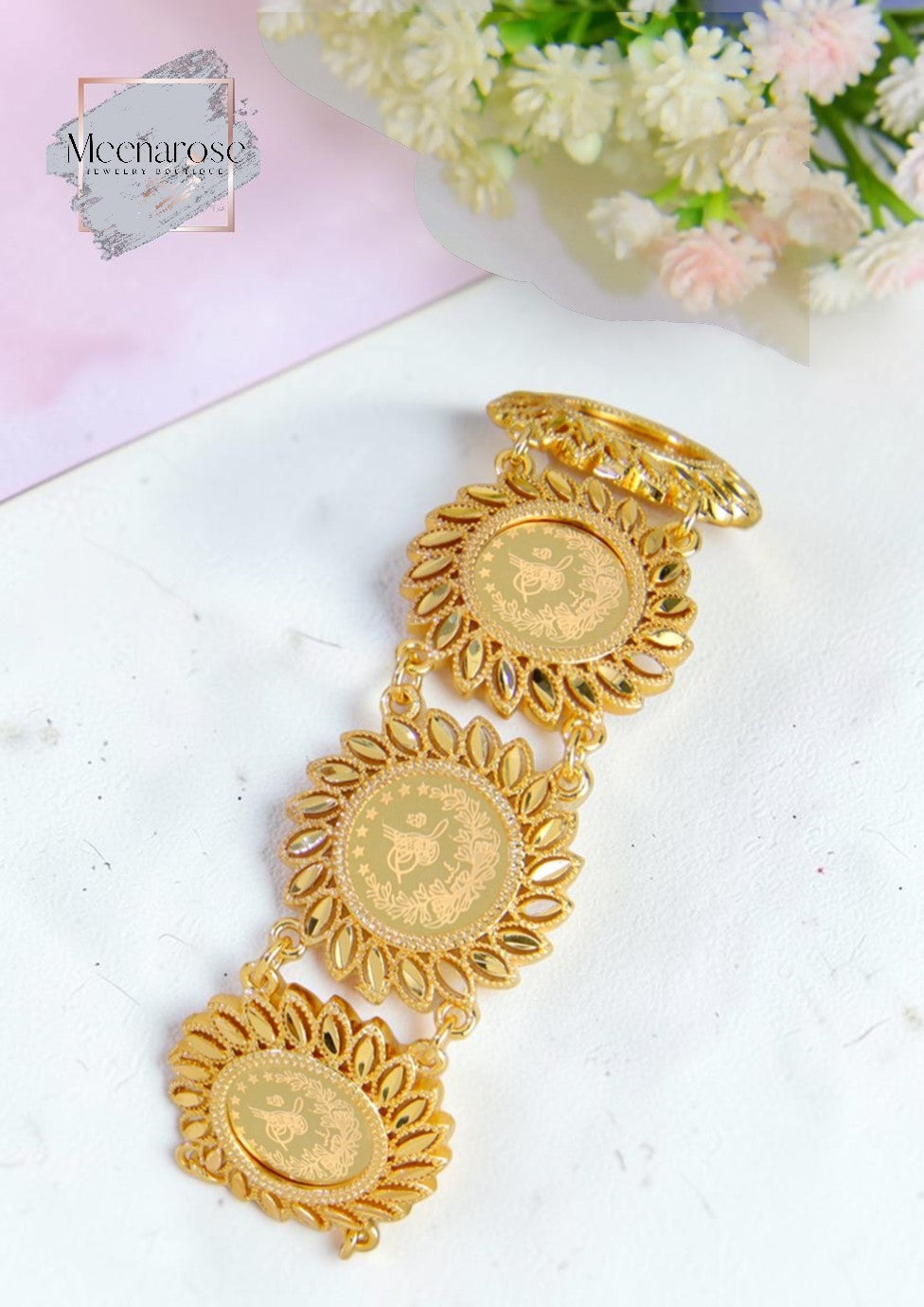 Rashadi Sunbela Rings Bracelet