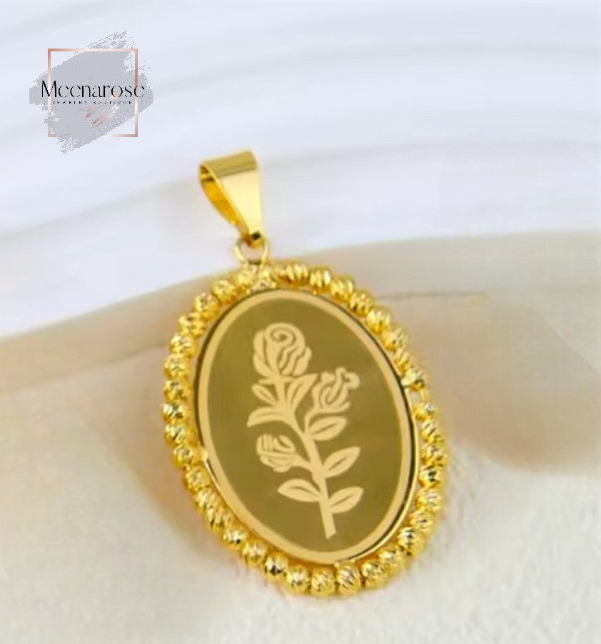Small Flower Beads Pendant
