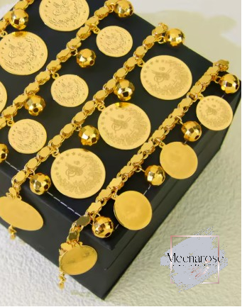 Coins Charm Bracelet
