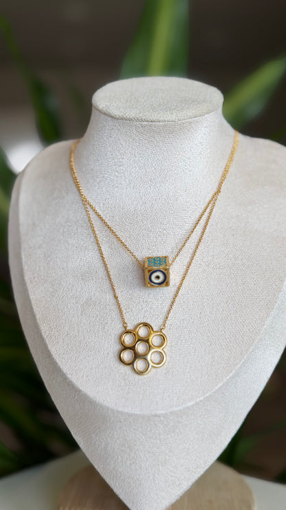 Baghdadi Two Layer Necklace