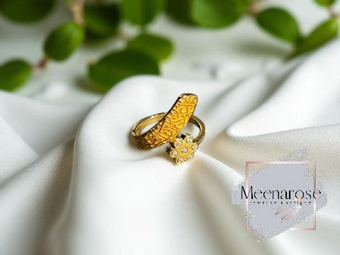 Ayat and Flower Ring