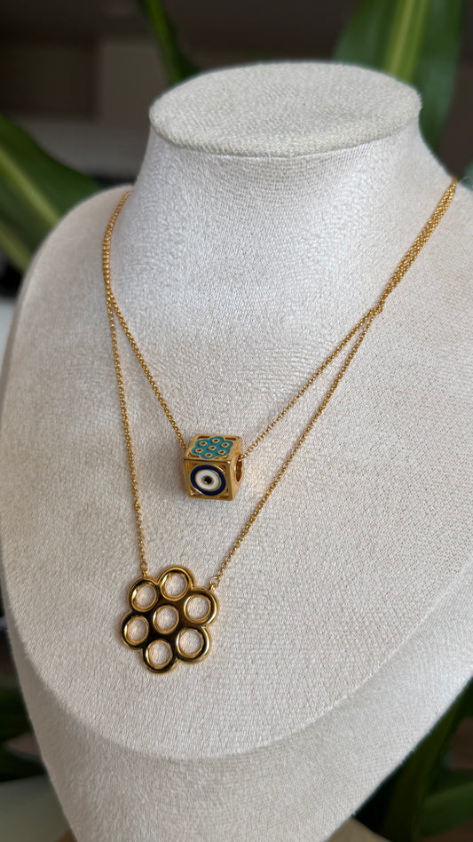 Baghdadi Two Layer Necklace