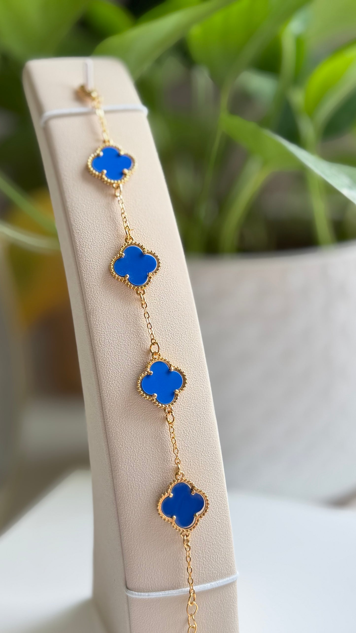 Floral Design Gold Plated Bracelet