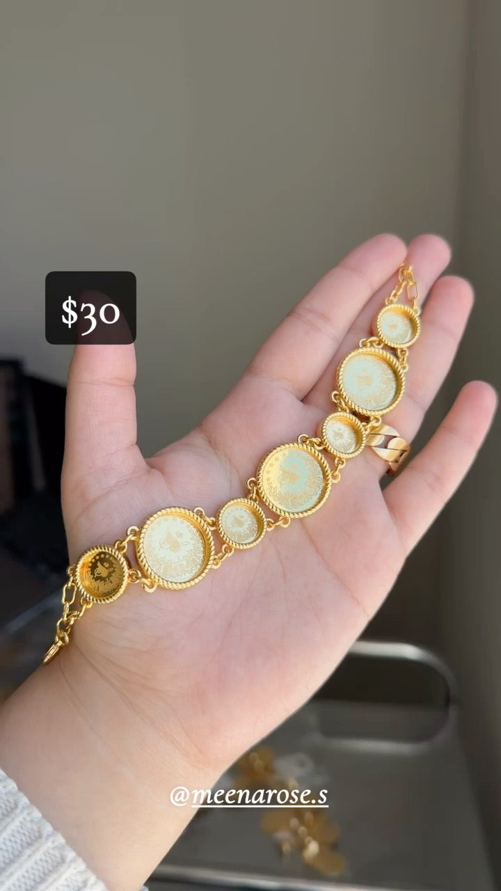 Middle Eastern Lira Bracelet