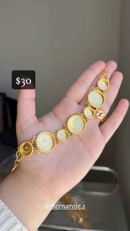 Middle Eastern Lira Bracelet