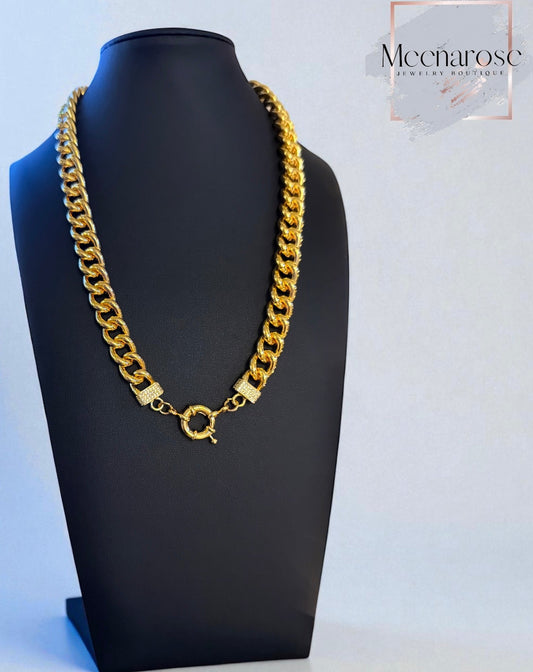 Basic zircon Necklace