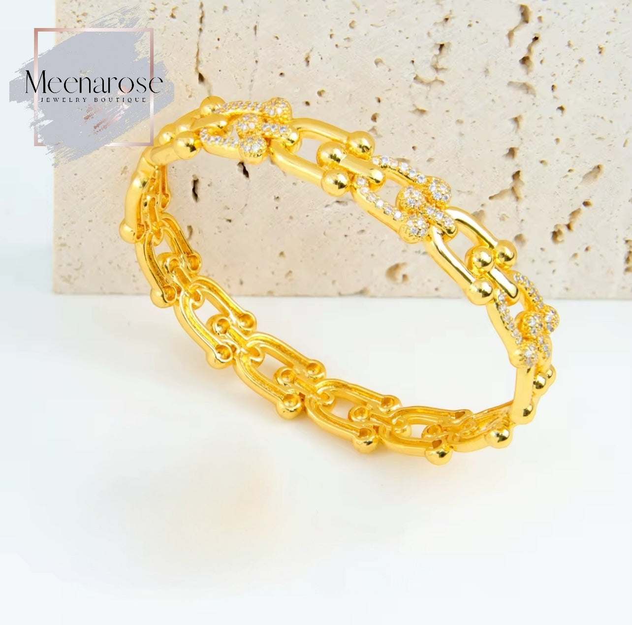 Ulink Bangle with Zircon