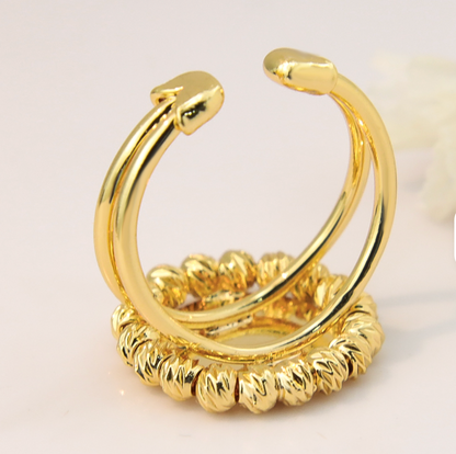 Coin Beads Ring
