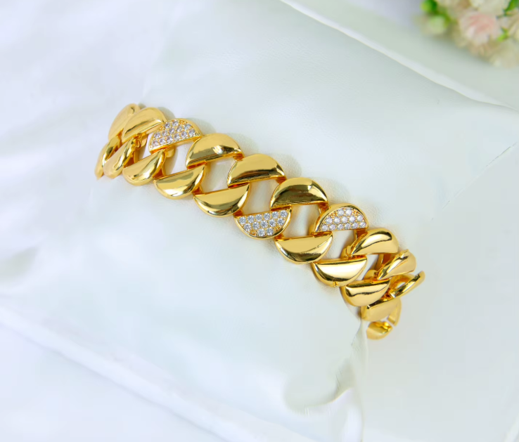 Braids Bracelets, 18cm Costume Jewelry Bracelet with for Formal Wear and Daily Wear