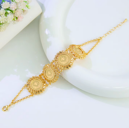 Rashadi Sunbela Rings Bracelet