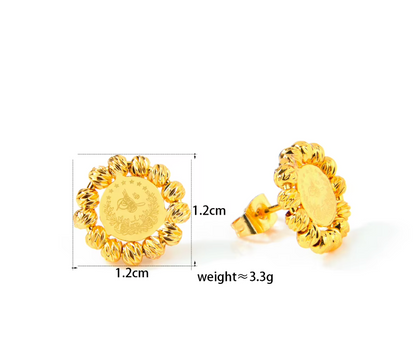 Lira Beads Studs