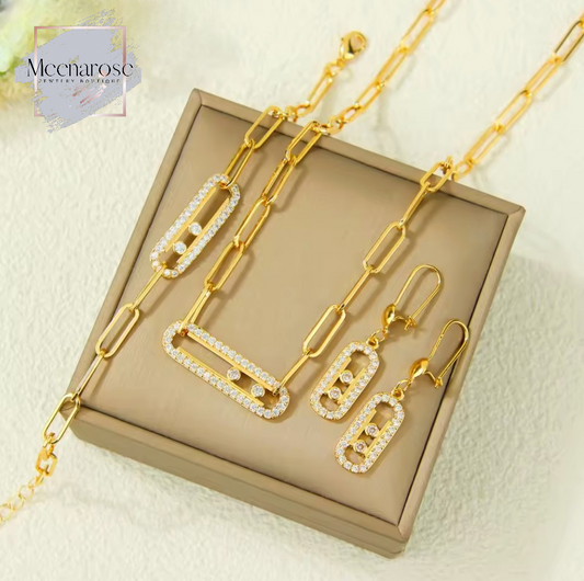 Paper Clip Chain Set