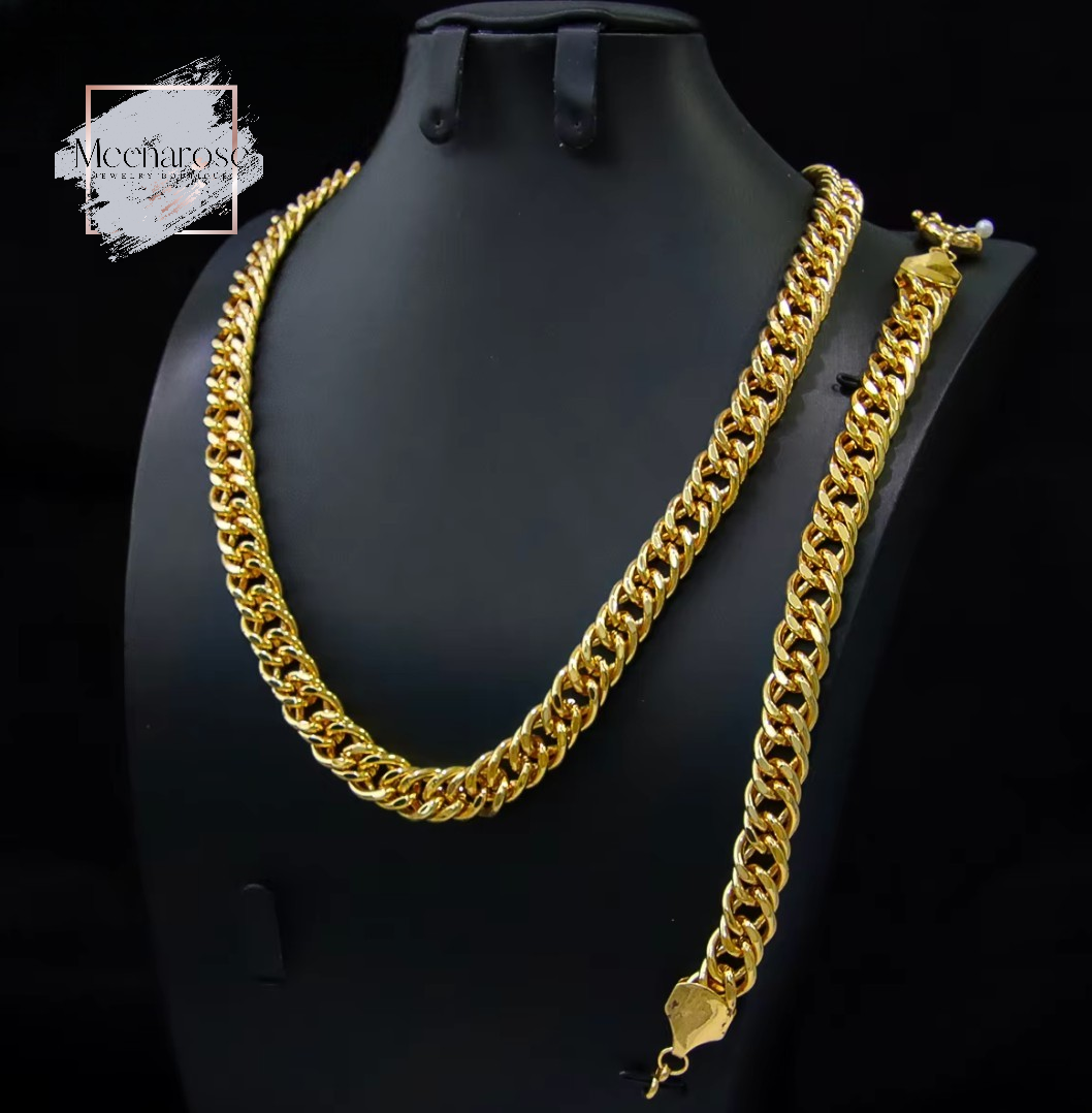 Cuban Chain Set
