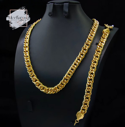 Cuban Chain Set