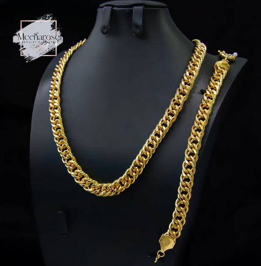 Cuban Chain Set