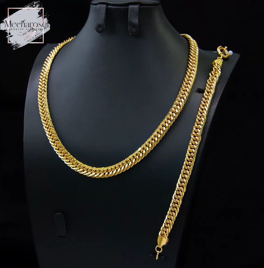 Cuban Chain Set