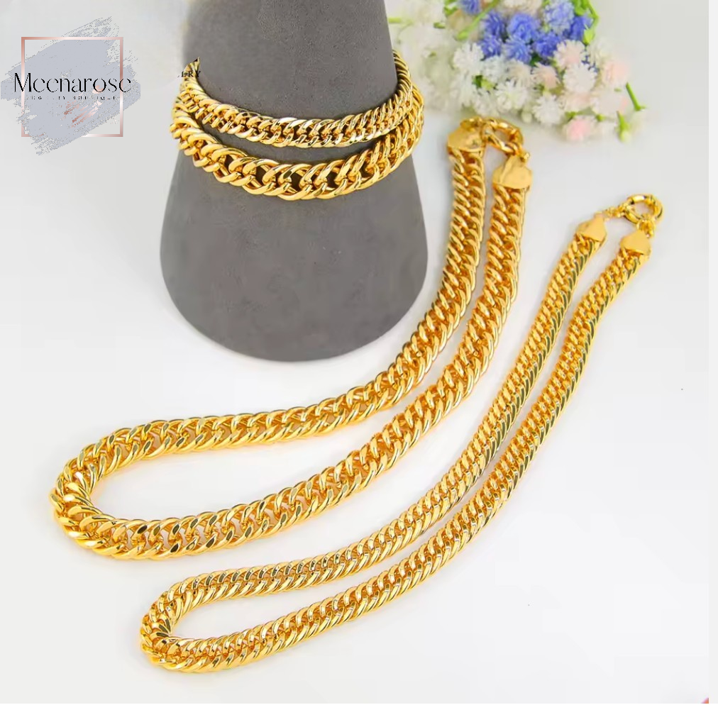 Cuban Chain Set