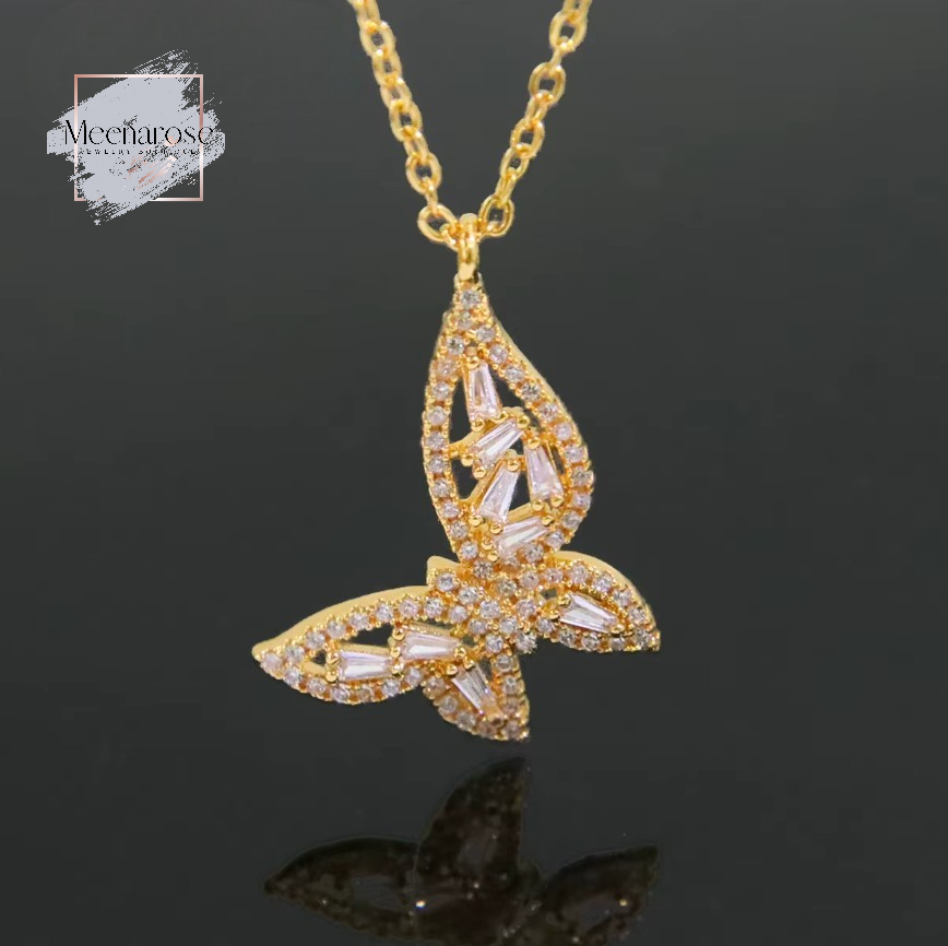 Butterfly Pendant Necklace