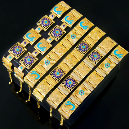 Flower Cuff Bracelet