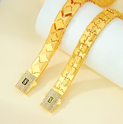 Puzzle Calw Lock Bracelet
