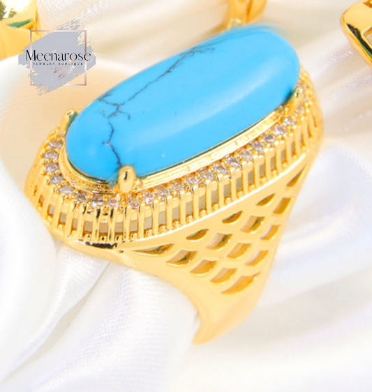 Fairouz Stone Ring