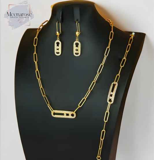 Paper Clip Chain Set
