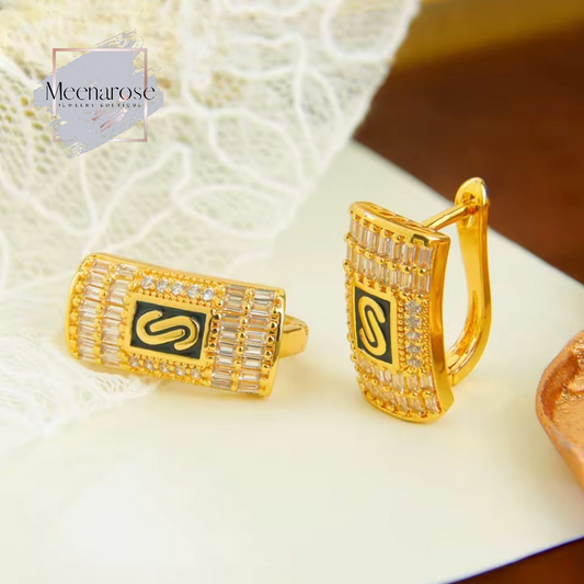 Hip Hop Clip-On Earrings
