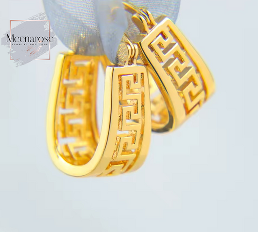 Hollow Hoop Eearrings