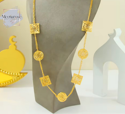 Spiral Long Necklace