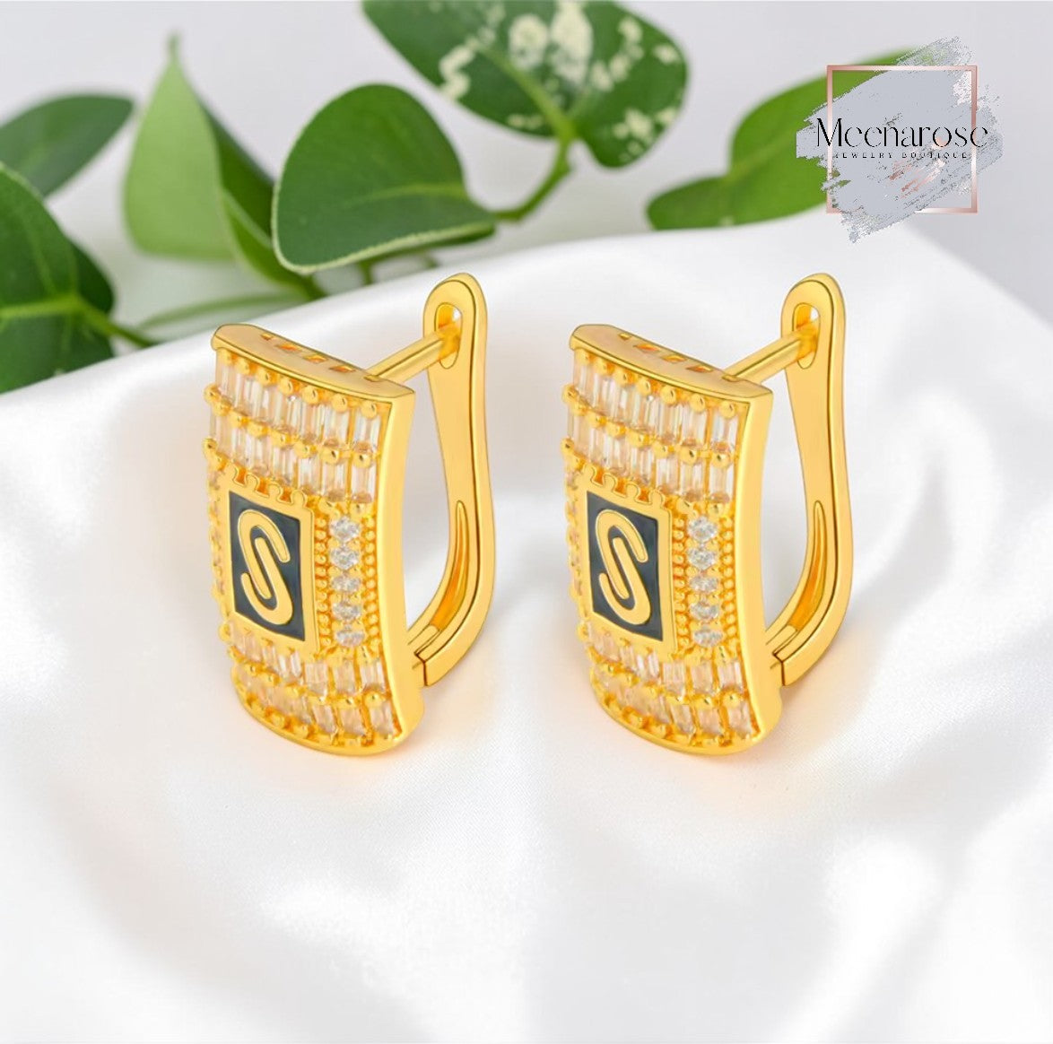Hip Hop Clip-On Earrings