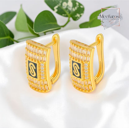 Hip Hop Clip-On Earrings